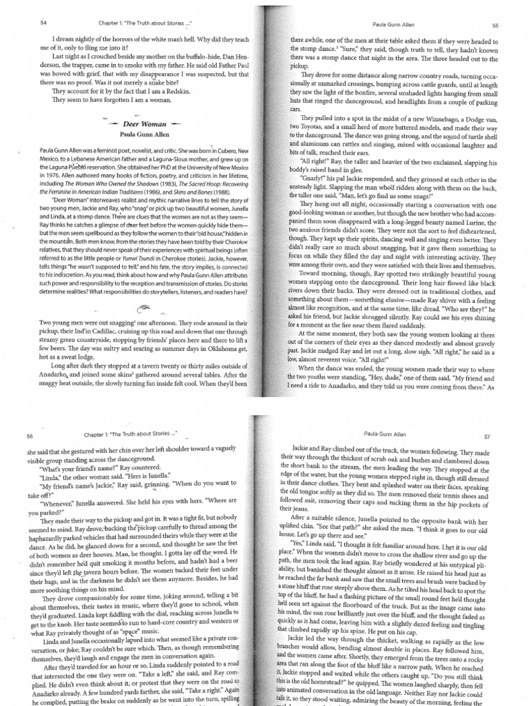Deer Woman Text 4cc6637df077fcf1 | PDF