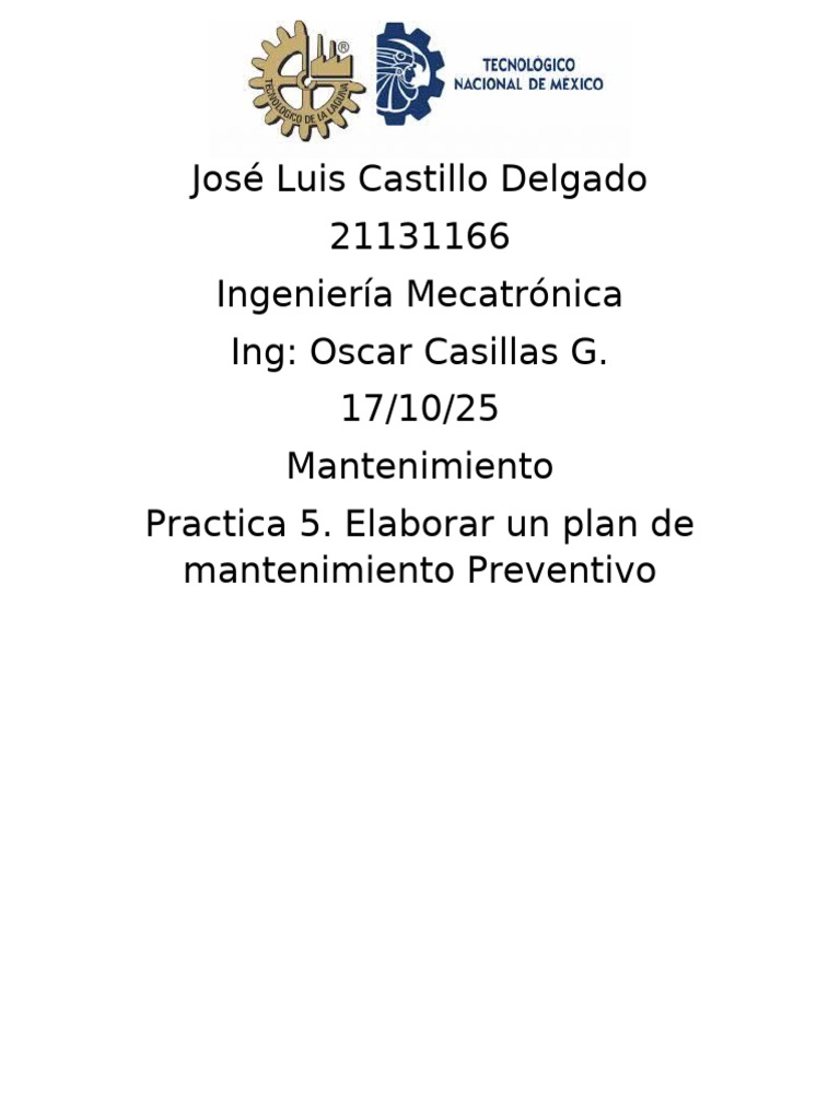 Practica 5 MMTO | PDF | Software | Informática