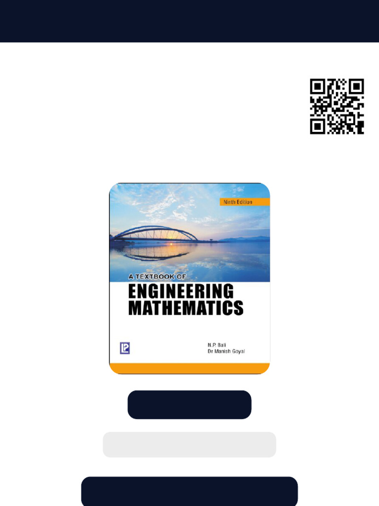 A Textbook of Engineering Mathematics 9th Edition N P Bali Manish Goyal ...