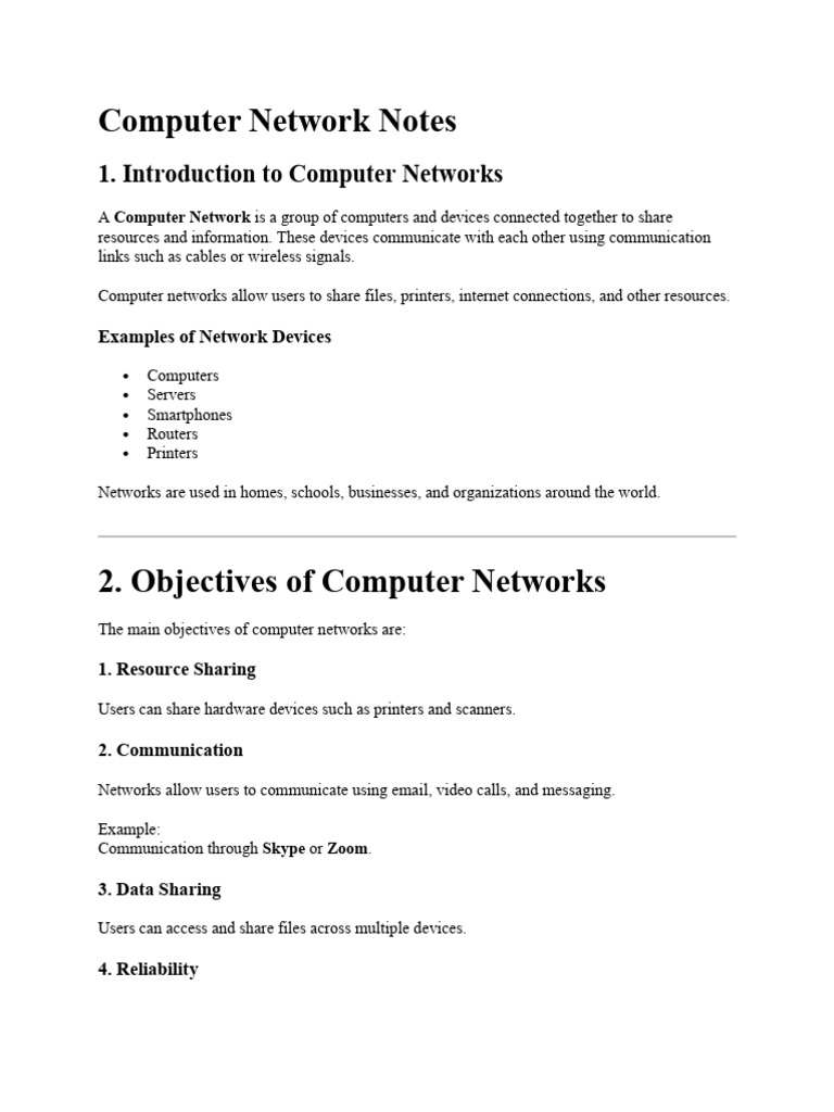 CN Notes | PDF