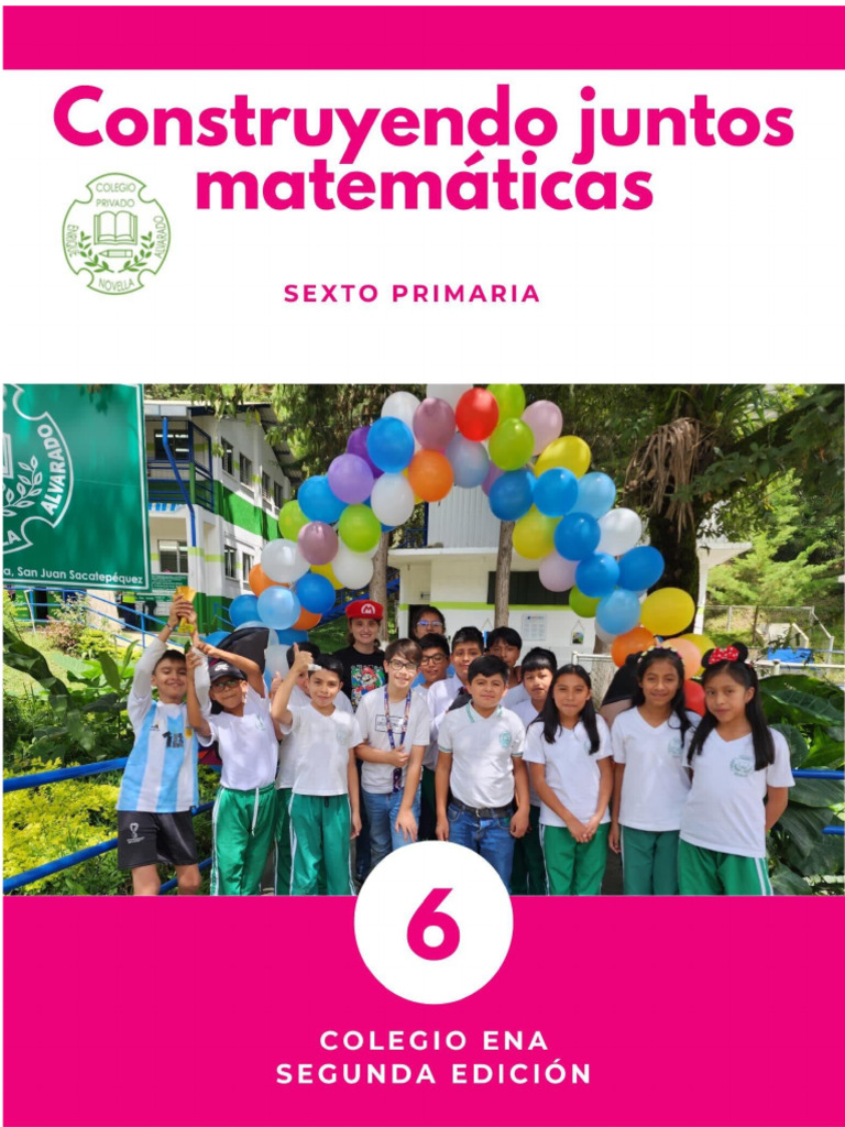 Material Didáctico de Matemática para Sexto Primaria | PDF ...