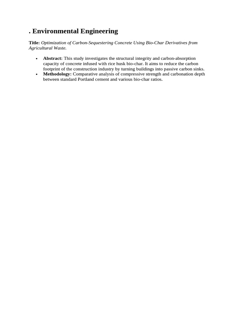 Environmental Engineering | PDF