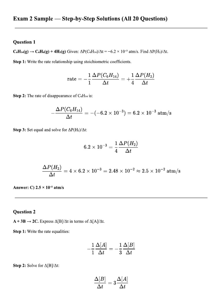 Ex 2 Answers | PDF