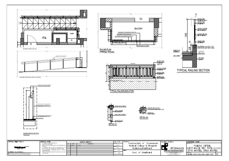 GMCHK DDF Ova Arc Det 1003 E1 Railing | PDF