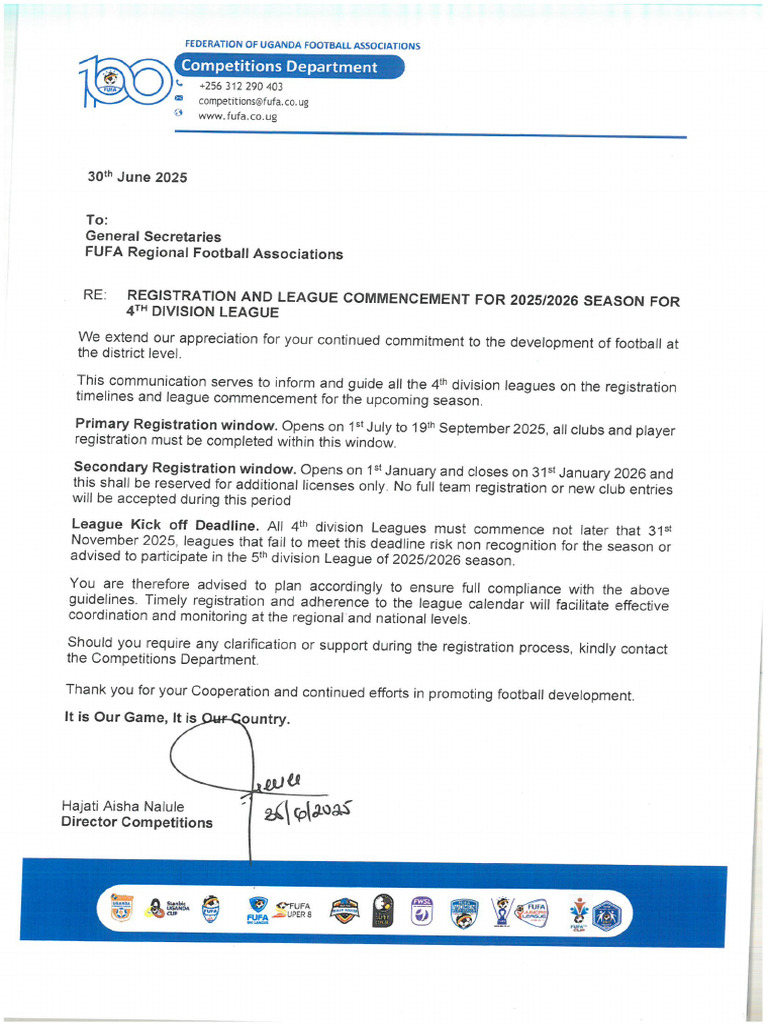 Letter To Regional Secretaries (2) - 250707 - 132610 | PDF