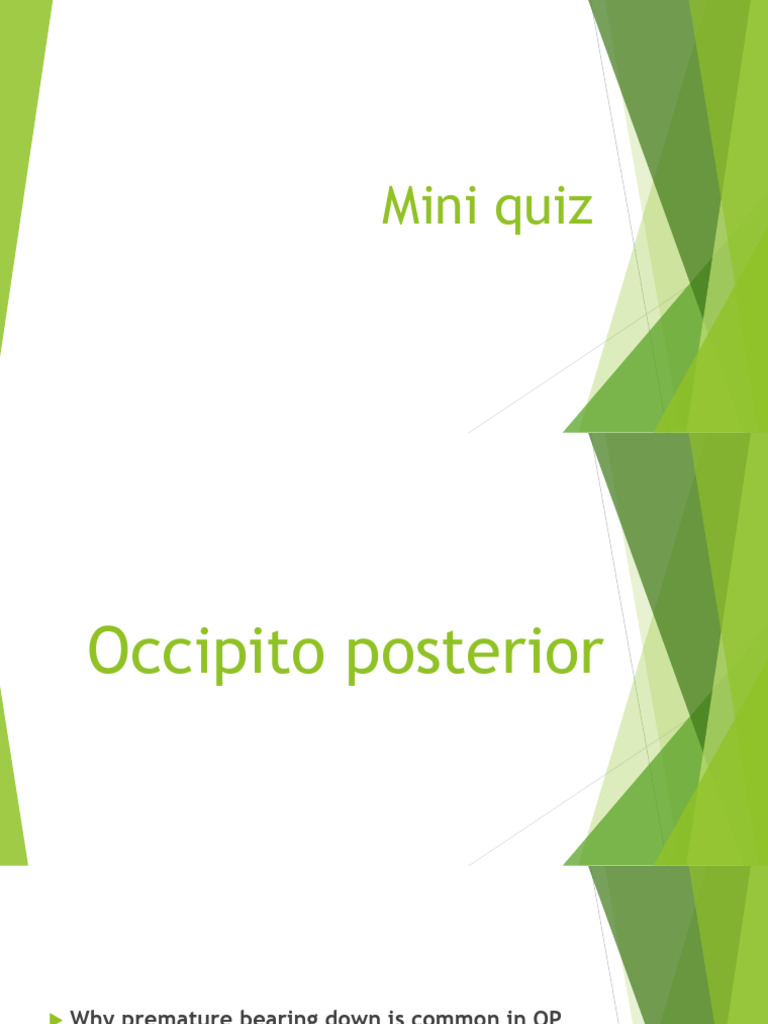 Pace Quiz | PDF