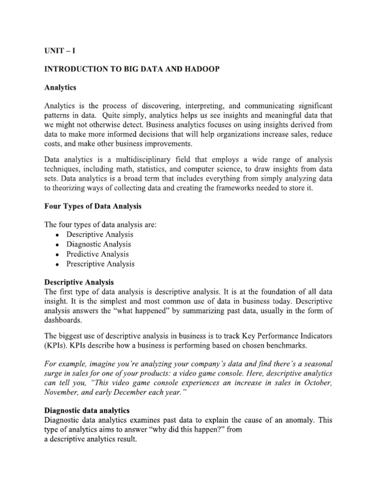 Unit 1 Notes | PDF