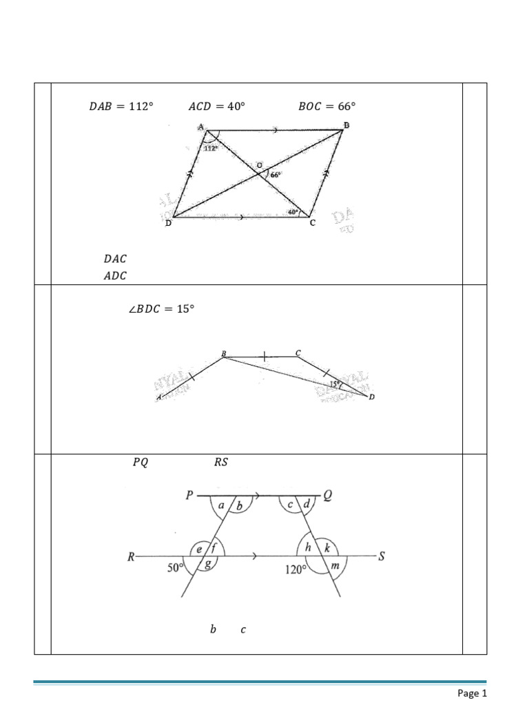 Sec1 Math - Polygons | PDF