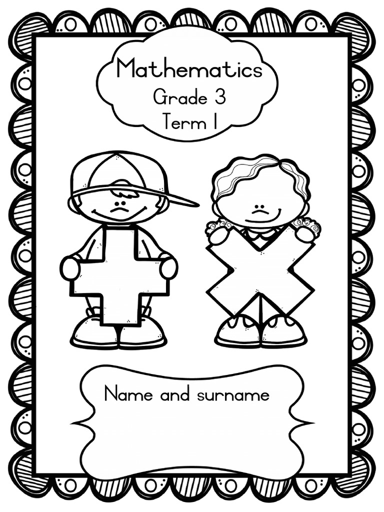 Grade 3 Mathematics Term 1 Bhtvjy | PDF