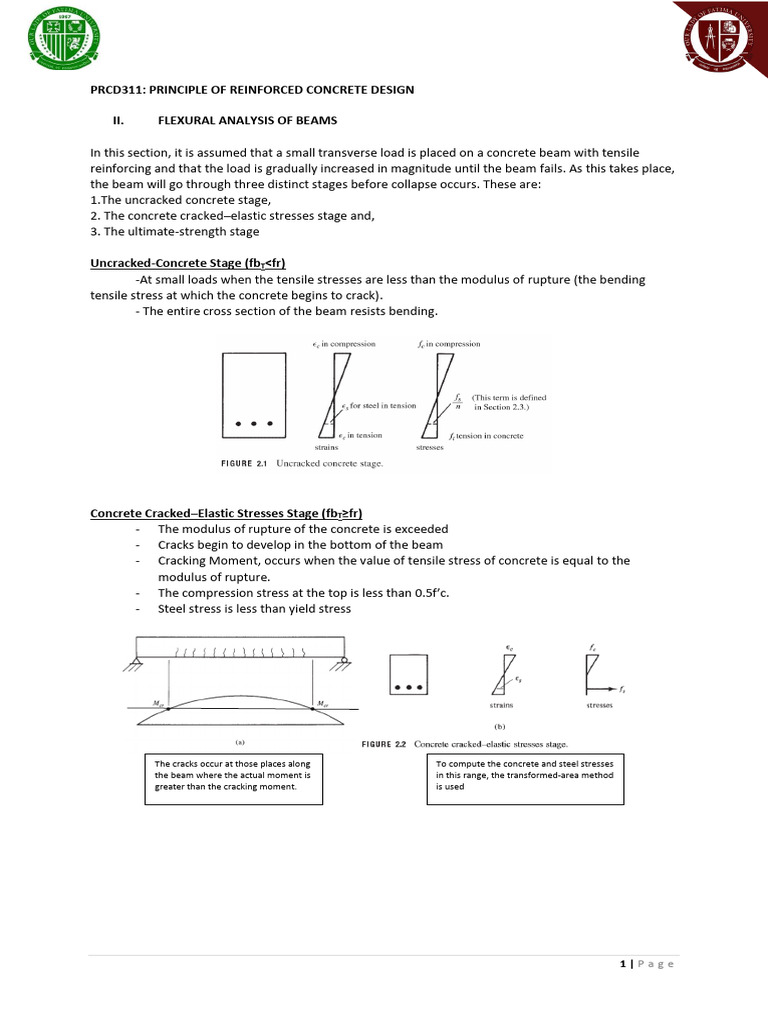 Module 2-Flexural Analysis of Beams | PDF | Beam (Structure) | Stress ...