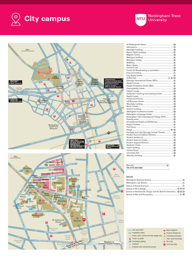 City Campus 2d Map | PDF