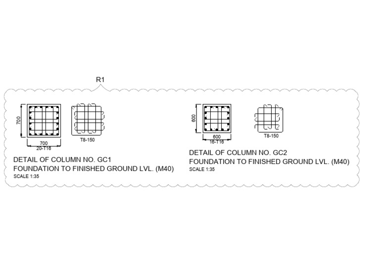 972 SL FD 01 R1 Layout Details of GC1 and GC2 | PDF