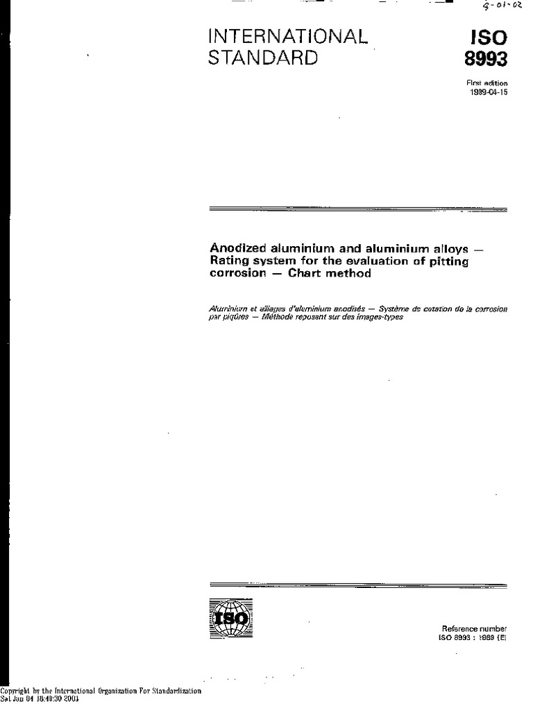 Iso 8993 1989 PDF Free | PDF