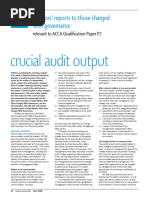 ISA 260: Audit Communication Guidelines | PDF | Audit | Financial Audit