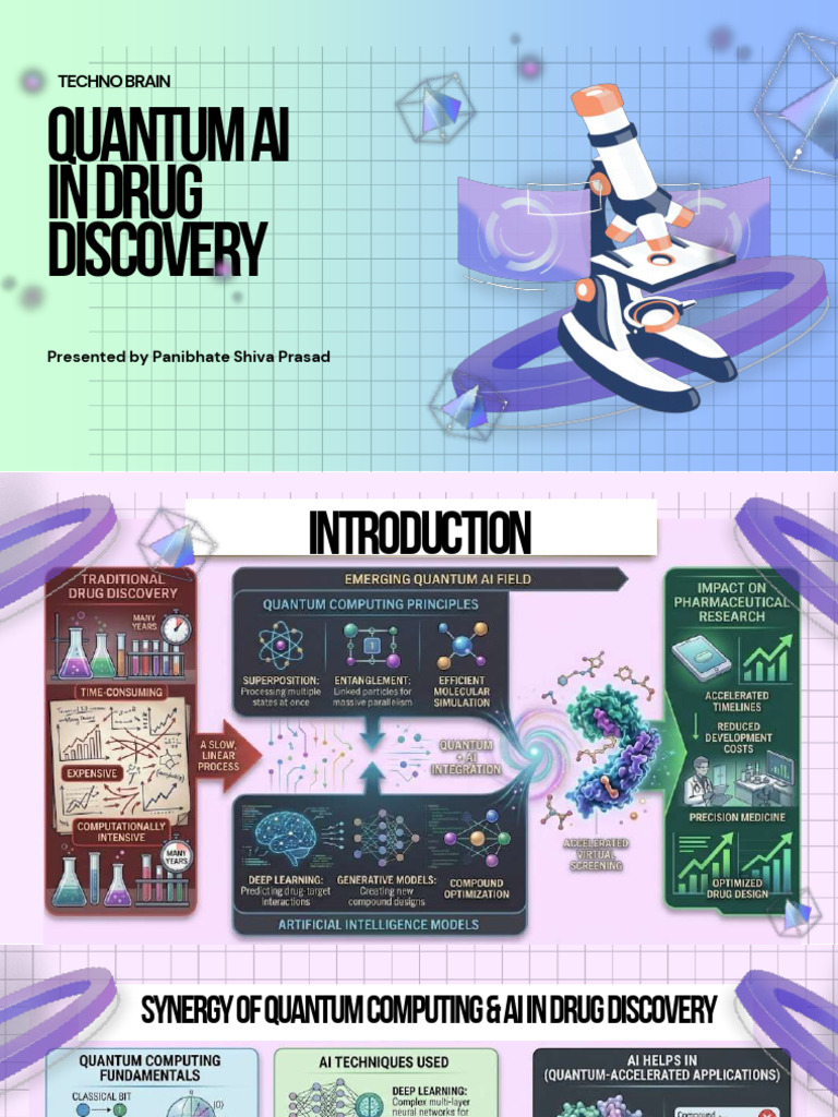 Quantum Ai in Drug Discovery | PDF
