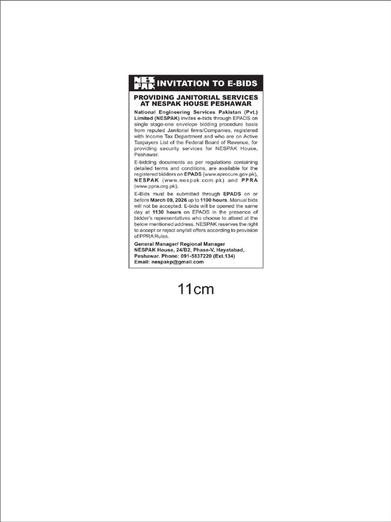RFP Nespak | PDF | Employment | Arbitral Tribunal