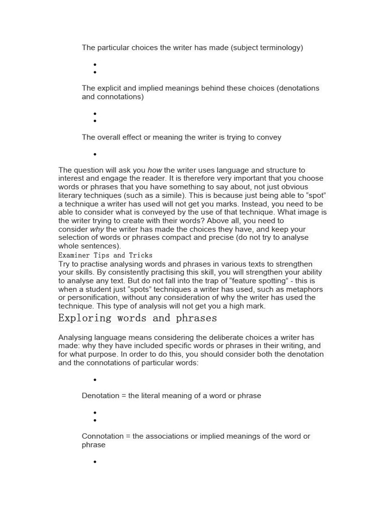 Language and Structural Techniques | PDF | Grammar | Linguistics