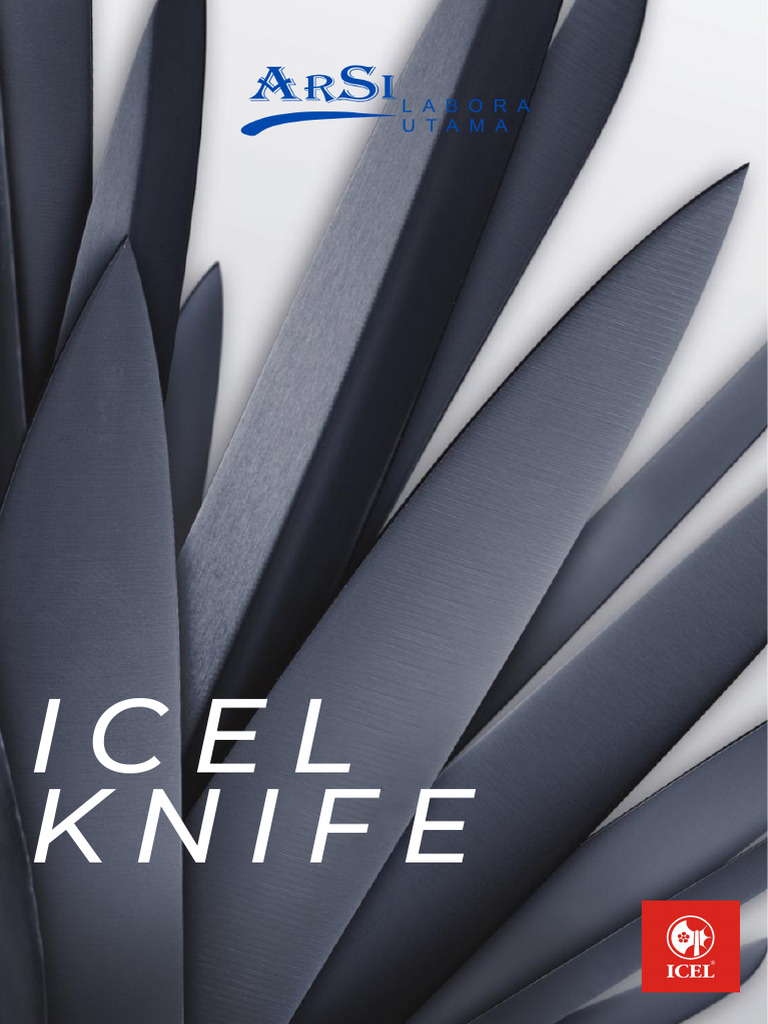 501 Icel Knife 2024 - Catalog Arsi Labora | PDF | Knife | Blade