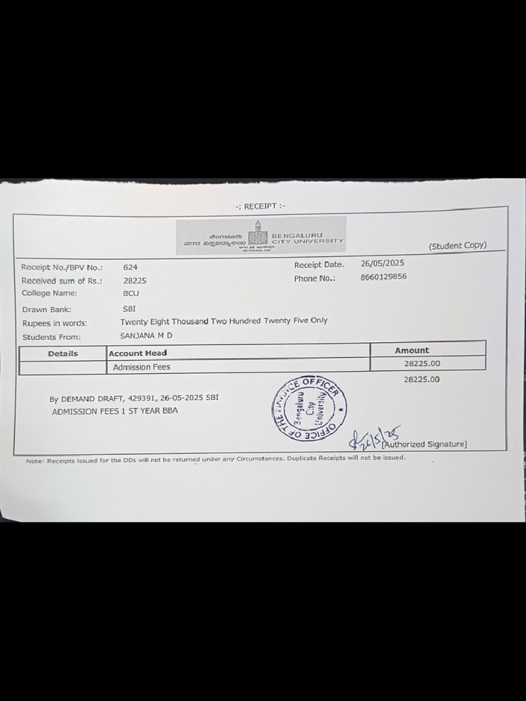 Fees Card | PDF