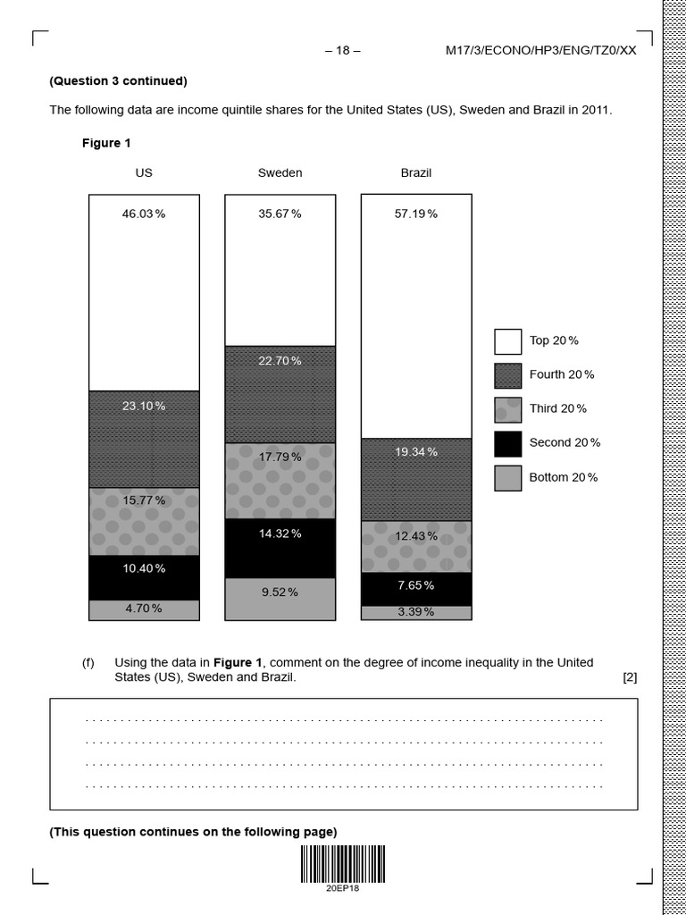 Past Paper - May 2017 - Paper 3 | PDF | Income Distribution | Social Status