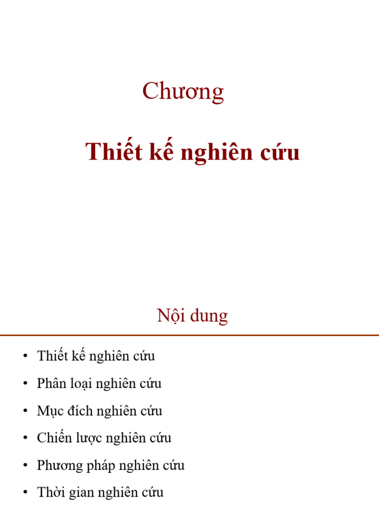 NCKD-03-Thiet Ke Nghien Cuu Kinh Doanh | PDF