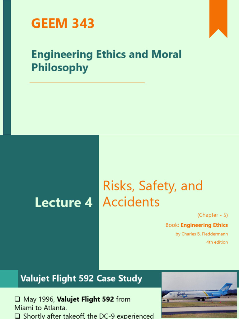Lec-07 - Risk, Safety-1 | PDF | Risk | Safety