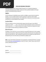 Accenture Employee Referral Process Guide | PDF