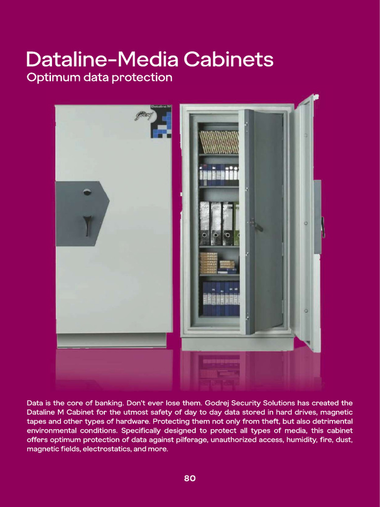 Godrej Datasafe Dataline M Cabinet | PDF