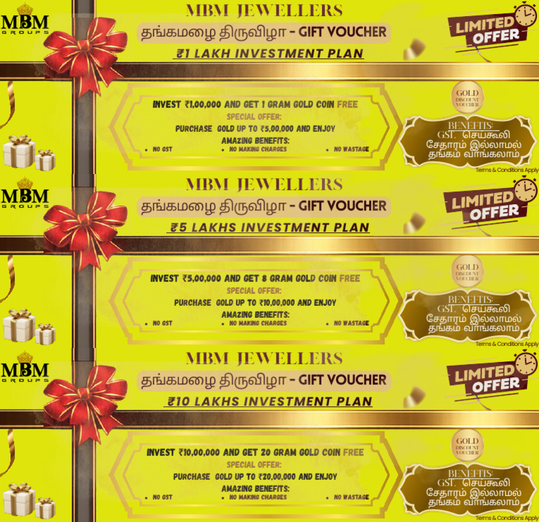 Gold Gift Voucher | PDF