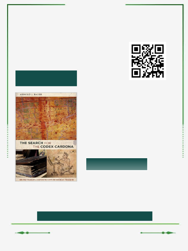 The Search For The Codex Cardona On The Trail of A Sixteenth Century ...