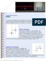 Coupling Circuits and Techniques