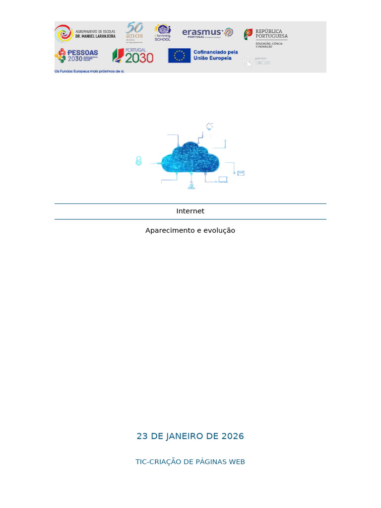 Internet 1 | PDF | Internet | Rede de computadores