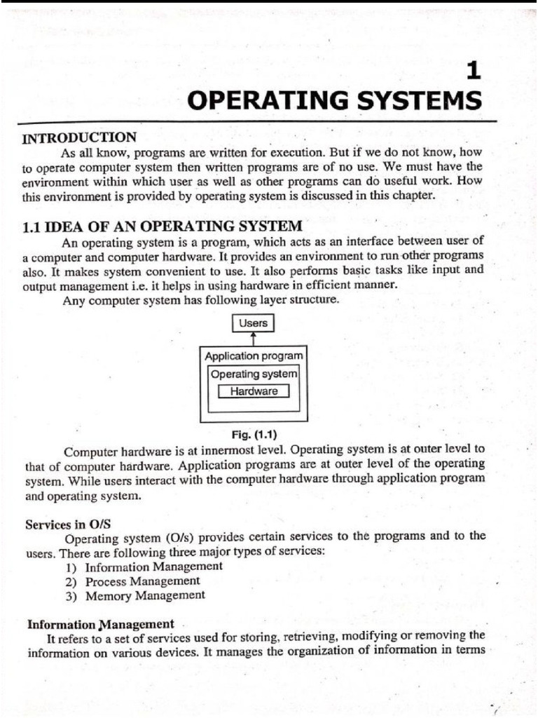 Operating System | PDF