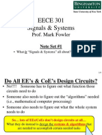EECE 301 Note Set 1 Overview