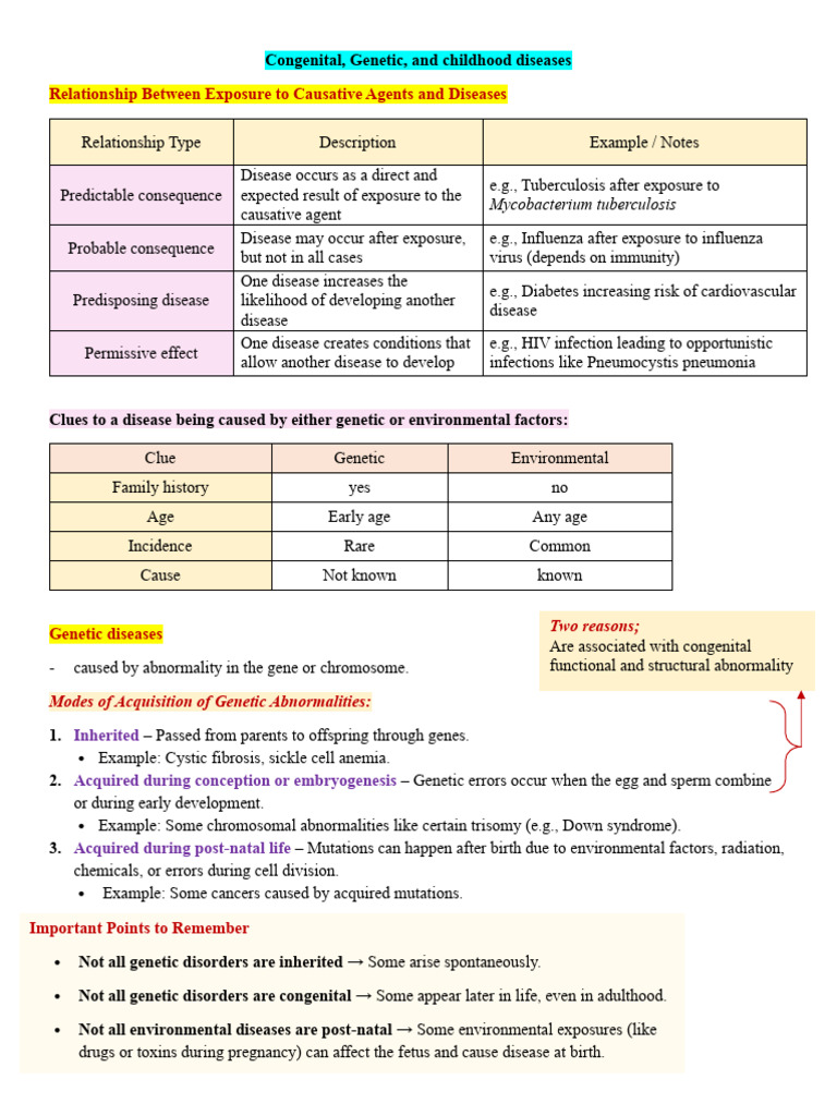 Lecture 2 | PDF | Genetic Disorder | Ploidy