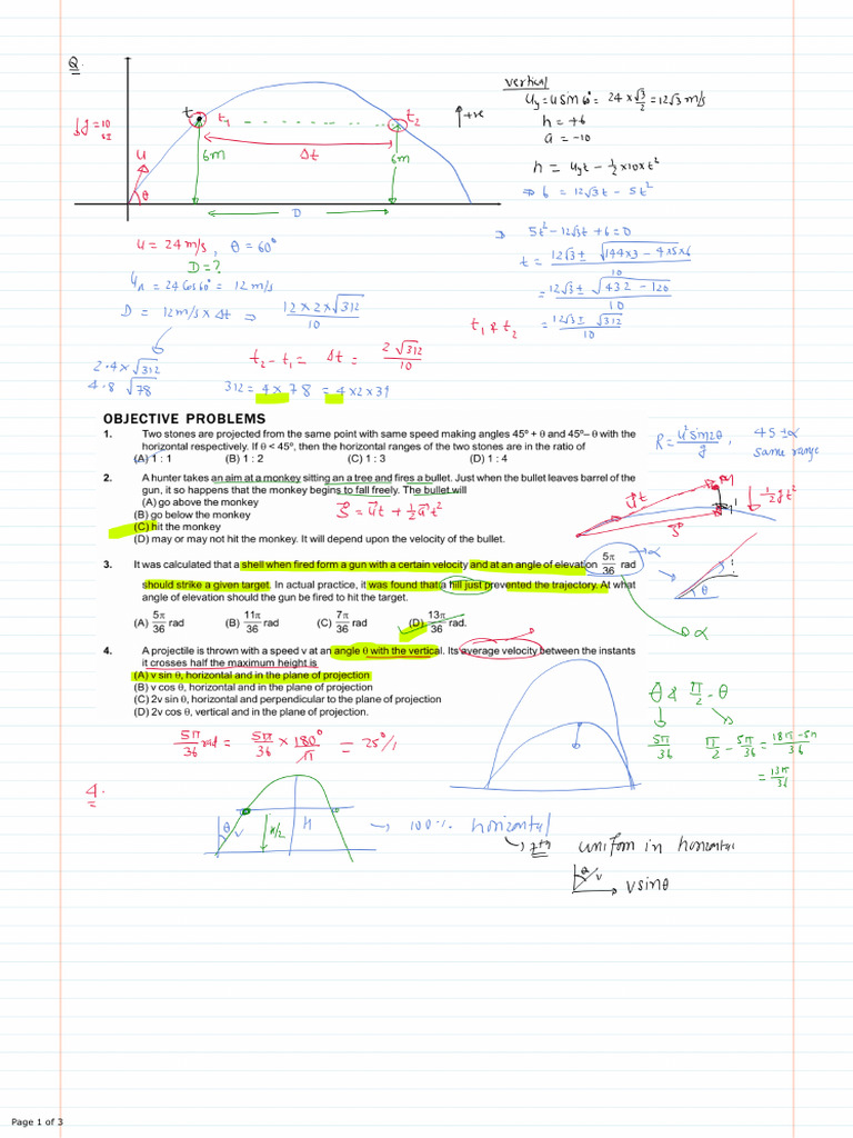 CH 3 Notes GTGP | PDF