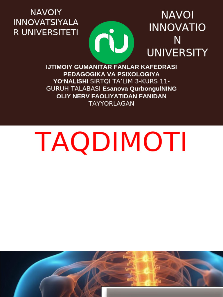 Tafakkur Va Nutq | PDF