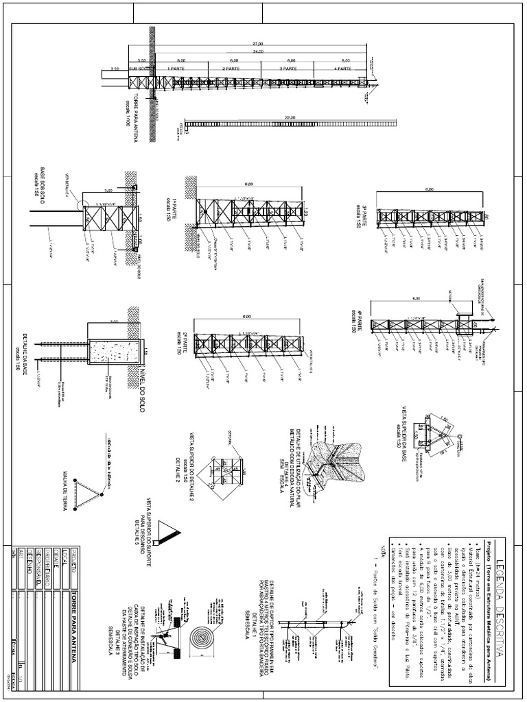 Torre Triangular 24m | PDF