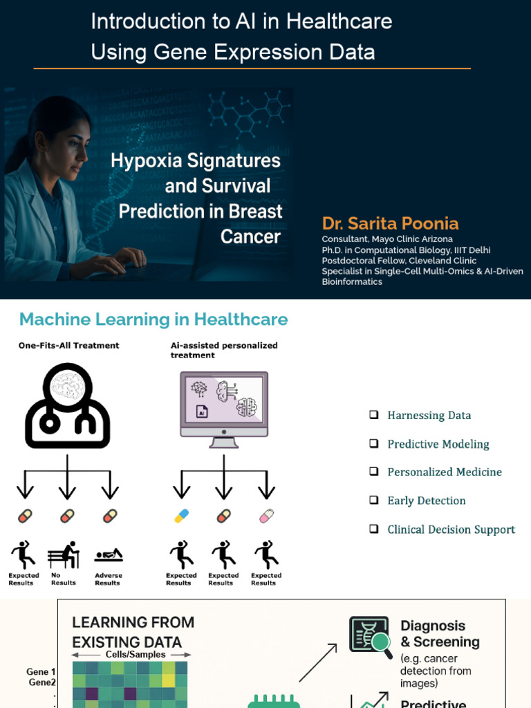 AI in Healthcare Cancer Transcriptomics | PDF | Gene Expression | Genetics