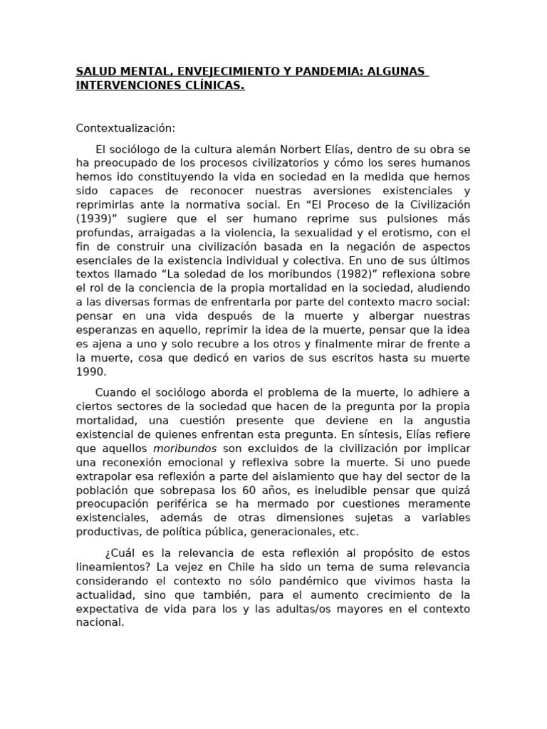 Salud Mental | PDF | Salud mental | Las emociones