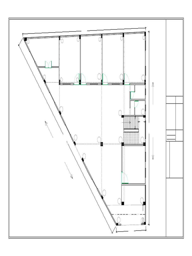 Revised School Ground Floor Plan Column No | PDF