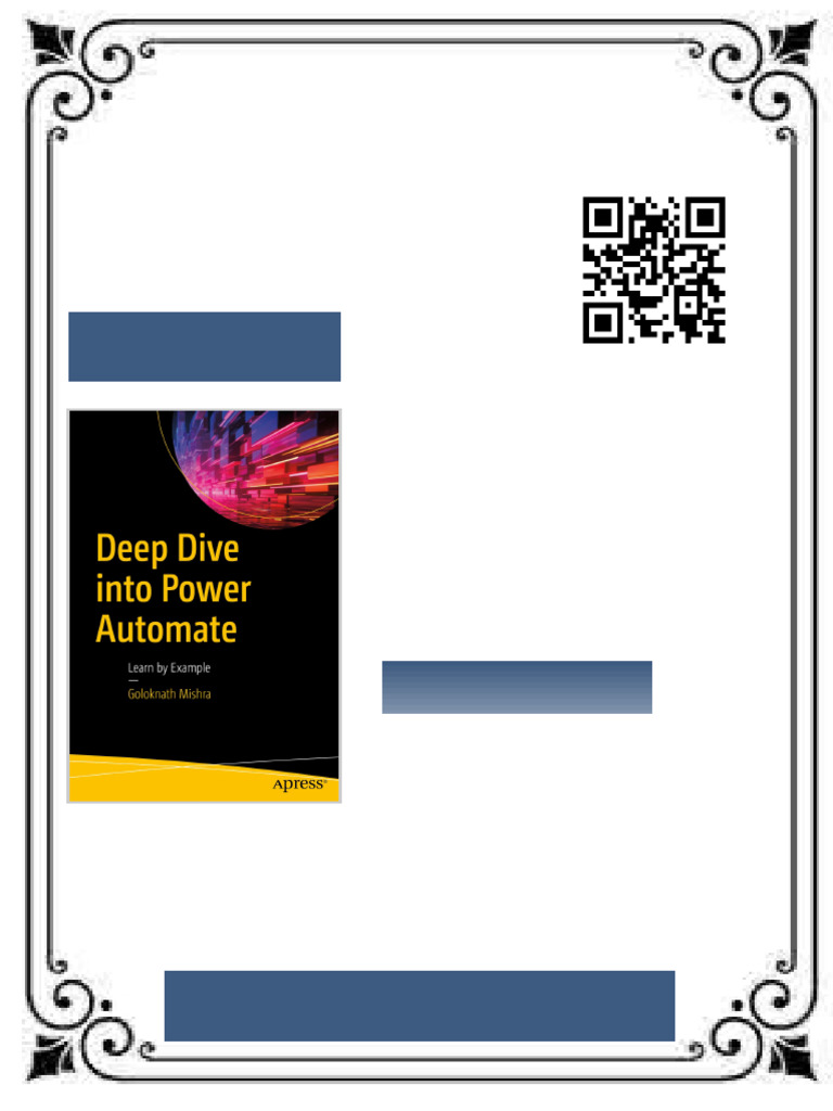 Deep Dive Into Power Automate: Learn by Example 1st Edition Mishra ...