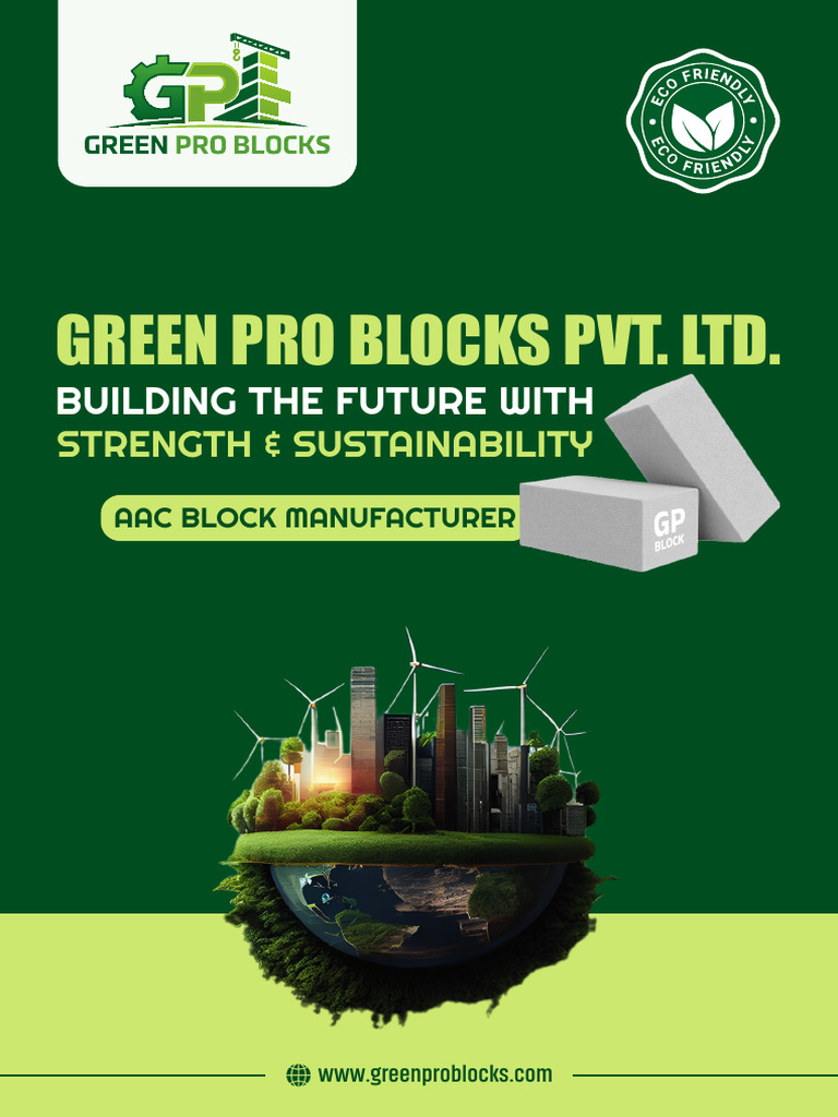 Green Pro Blocks Pvt. Ltd. | PDF | Materials | Building Materials