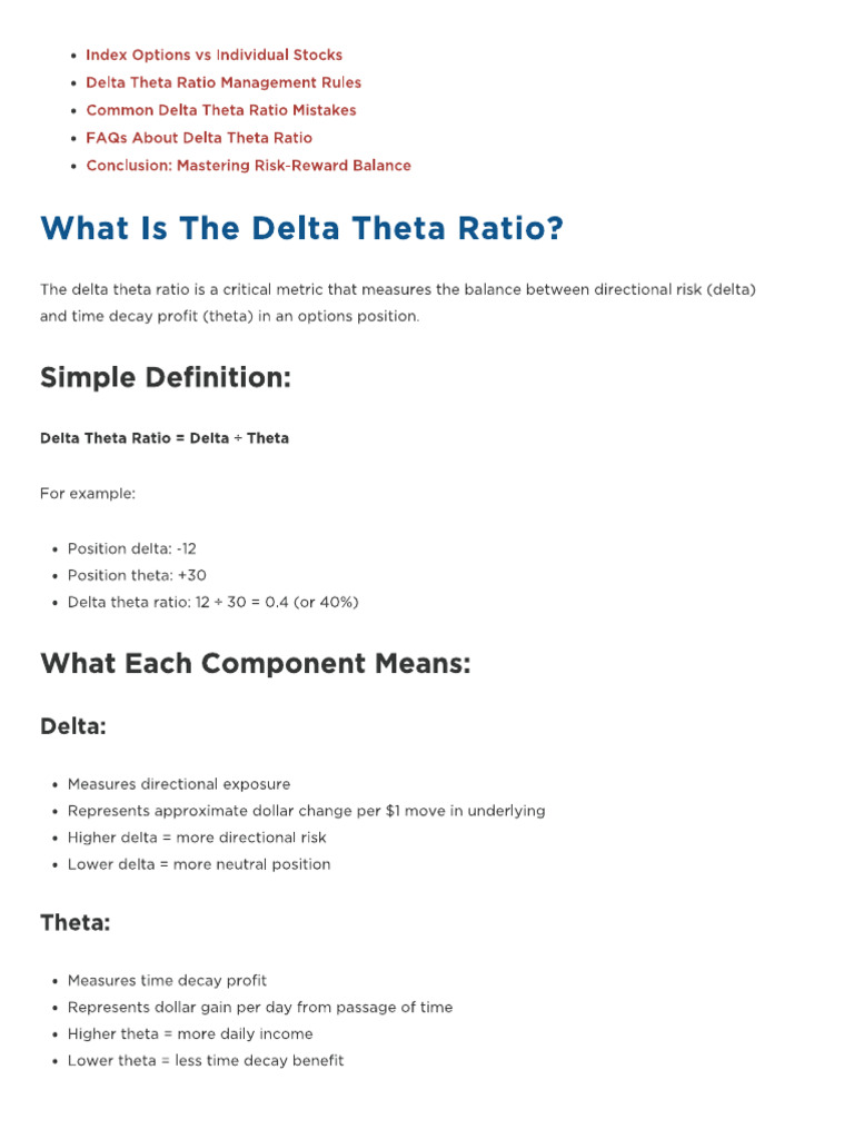 Delta Theta Ratio Gabin | PDF