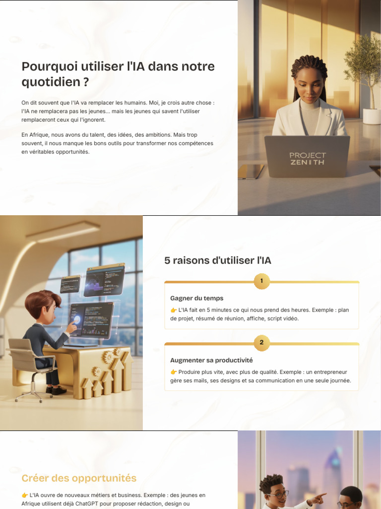 Pourquoi Utiliser LIA Dans Notre Quotidien | PDF