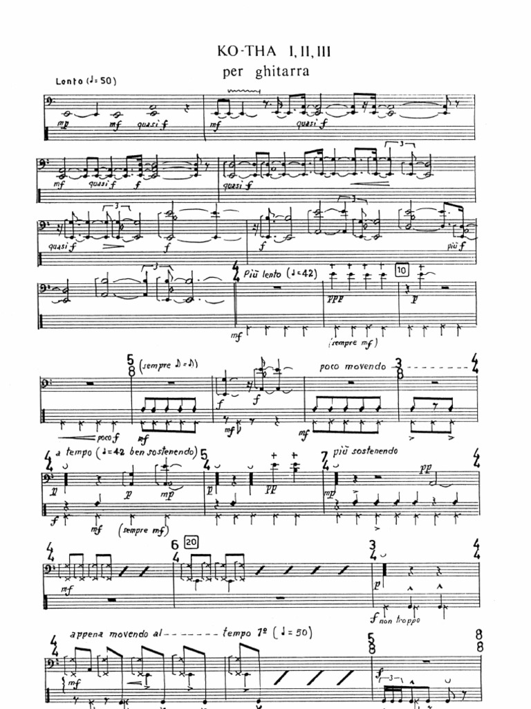 Giacinto Scelsi Score Pdf