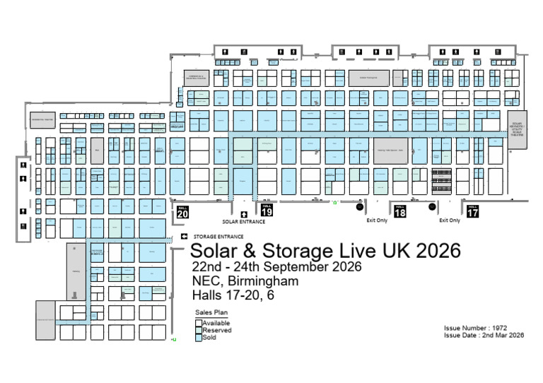 Solar & Storage Live NEC 2026 - Sales Plan | PDF