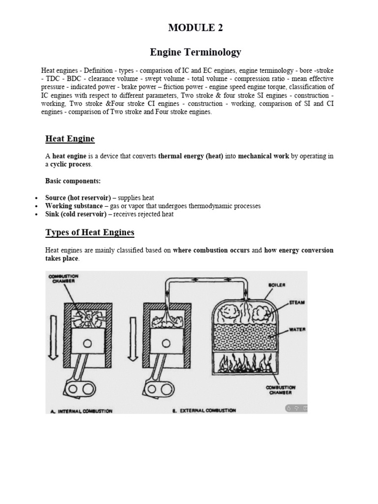 Bae Module 2 New | PDF | Internal Combustion Engine | Diesel Engine