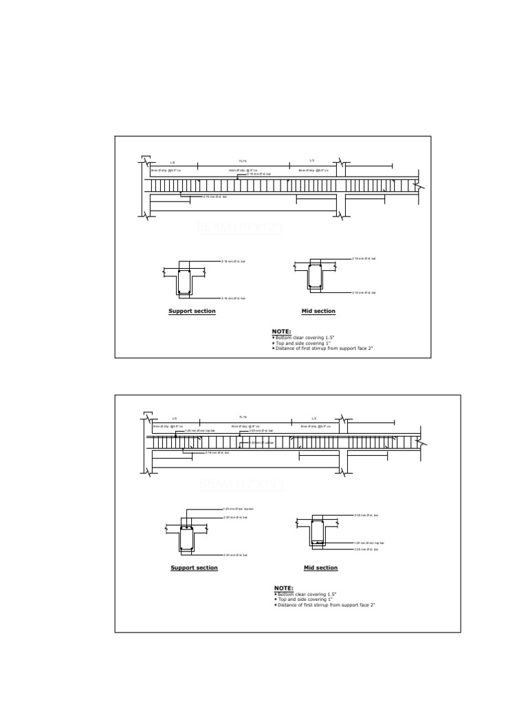 Beam Design 1 | PDF