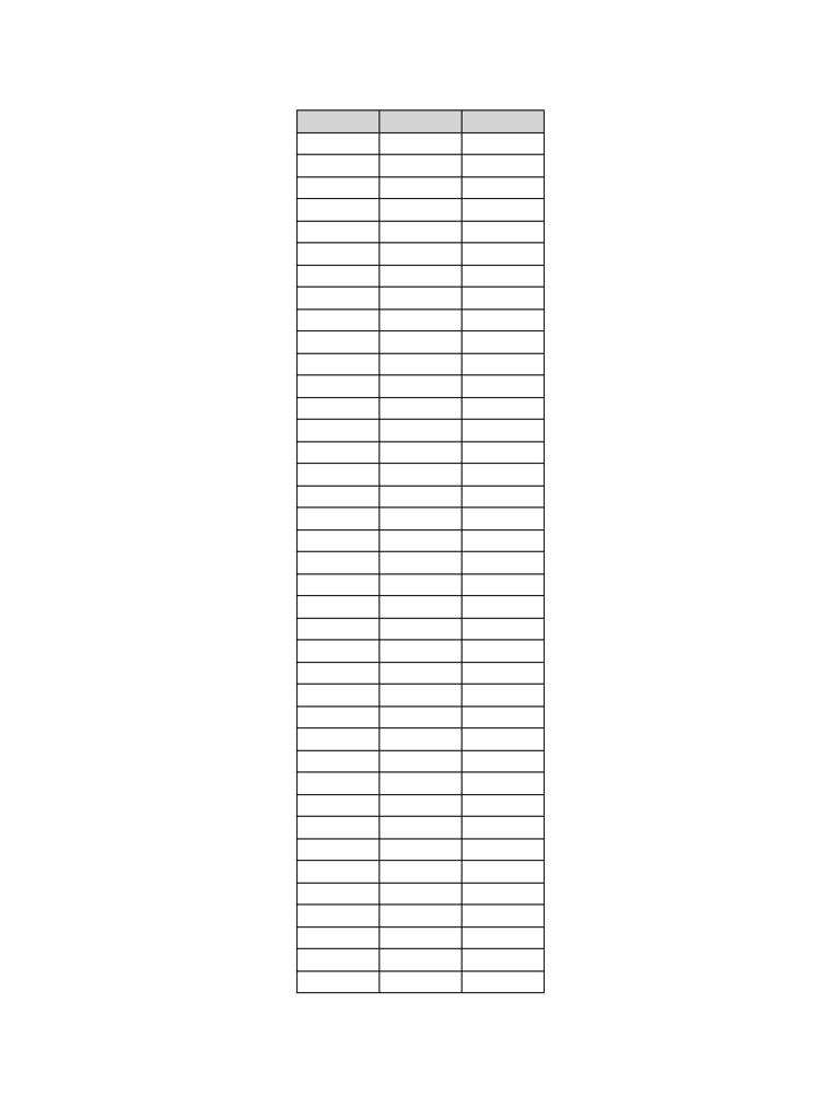 Table Trigo | PDF